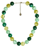 Ryan Beaded Acrylic Necklace- Multi Color - Lisi Lerch
