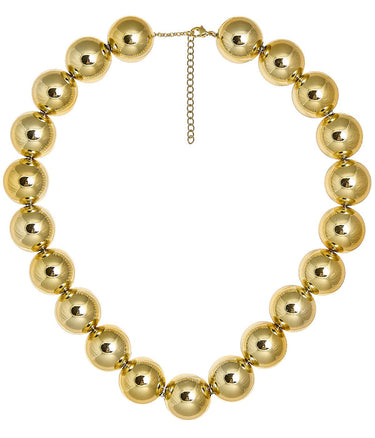 Ryan Gold Beaded Necklace - Lisi Lerch