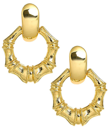 Sadie- Bamboo Drop Earring - Lisi Lerch