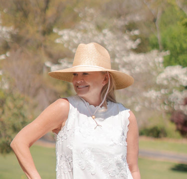 Sandbar - Handwoven Straw Hat - Lisi Lerch