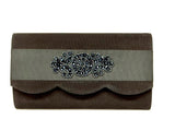 Scalloped Avery-Black Band/RS Medallion- Sample Sale- Final Sale - Lisi Lerch