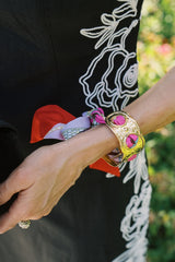 Scalloped Scarf Cuff - Wren - Lisi Lerch