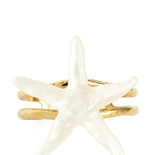 Sienna Acrylic Starfish Cuff - Lisi Lerch