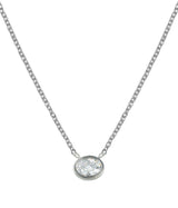 Small Oval Bezel Necklace - Lisi Lerch