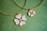 Small Poppy Collar Necklace - 18k Gold Plated - Darby Clark Collection - Lisi Lerch