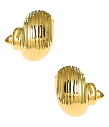 Soleil Conch Shell Earring - 18k Gold Plated - Lisi Lerch