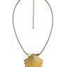 Sophie Scallop Shell Necklace - 18k Gold Plated - Teggy French Collection - Lisi Lerch