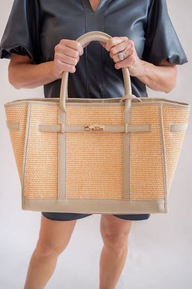 Spencer - Raffia Tote Bag - Lisi Lerch