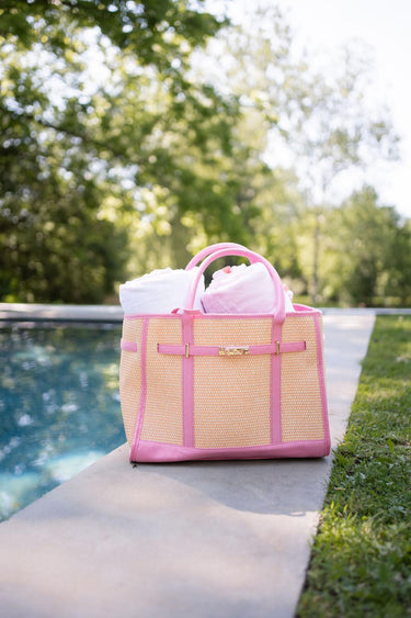 Spencer- Raffia Tote Bag - Lisi Lerch