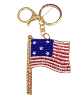 Spring Hand Beaded - Key Chain - Bag Charm - Lisi Lerch