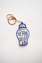 Spring Hand Beaded - Key Chain - Bag Charm - Lisi Lerch