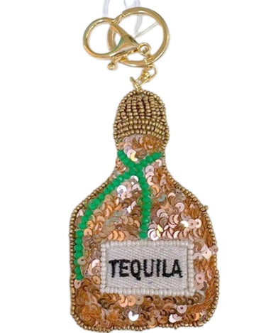 Spring Hand Beaded - Key Chain - Bag Charm - Lisi Lerch