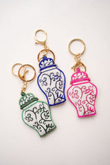 Spring Hand Beaded - Key Chain - Bag Charm - Lisi Lerch