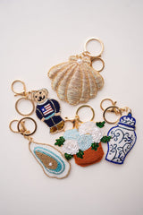 Spring Hand Beaded - Key Chain - Bag Charm - Lisi Lerch