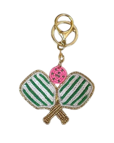 Spring Hand Beaded - Key Chain - Bag Charm - Lisi Lerch
