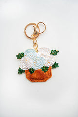 Spring Hand Beaded - Key Chain - Bag Charm - Lisi Lerch