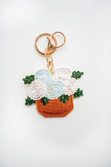 Spring Hand Beaded - Key Chain - Bag Charm - Lisi Lerch