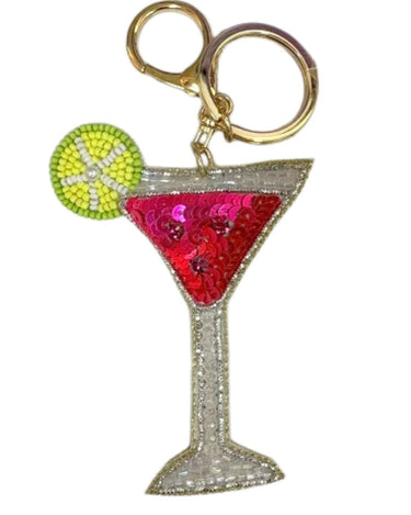 Spring Hand Beaded - Key Chain - Bag Charm - Lisi Lerch
