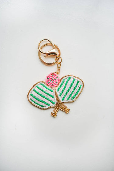 Spring Hand Beaded - Key Chain - Bag Charm - Lisi Lerch