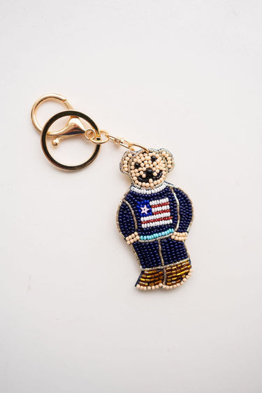 Spring Hand Beaded - Key Chain - Bag Charm - Lisi Lerch