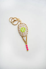 Spring Hand Beaded - Key Chain - Bag Charm - Lisi Lerch