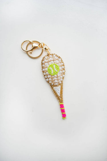 Spring Hand Beaded - Key Chain - Bag Charm - Lisi Lerch