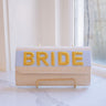 Straw Avery - Embroidered Applique - BRIDE - Lisi Lerch