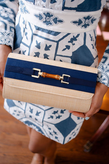 Straw Avery - Thin Ribbon Loop Layer - Long Toggle - Lisi Lerch