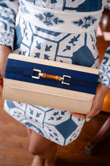 Straw Avery - Thin Ribbon Loop Layer - Long Toggle - Lisi Lerch