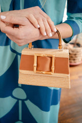 Straw Lulu - Ribbon Band with Bamboo Buckle - Lisi Lerch