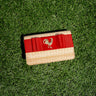 Straw Ruby - Maroon Flat Bow- Rooster - Lisi Lerch