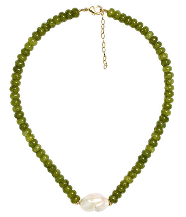 Susie - Quartz Beaded Necklace with freshwater Pearl - Lisi Lerch