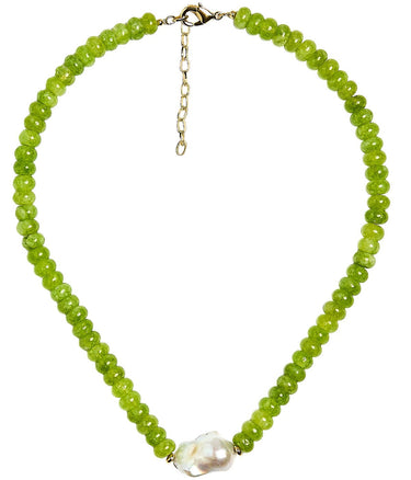 Susie - Quartz Beaded Necklace with freshwater Pearl - Lisi Lerch