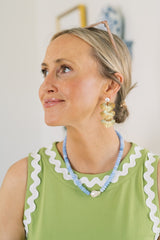 Susie - Quartz Beaded Necklace with freshwater Pearl - Lisi Lerch