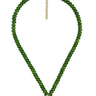 Susie- Quartz Beaded Necklace with Oval Bezel - Lisi Lerch