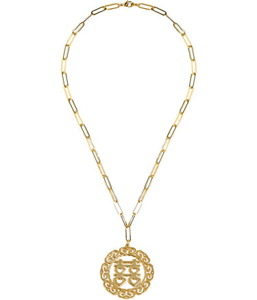 The Happy Charm Necklace - 18k Gold Plated - Lisi Lerch