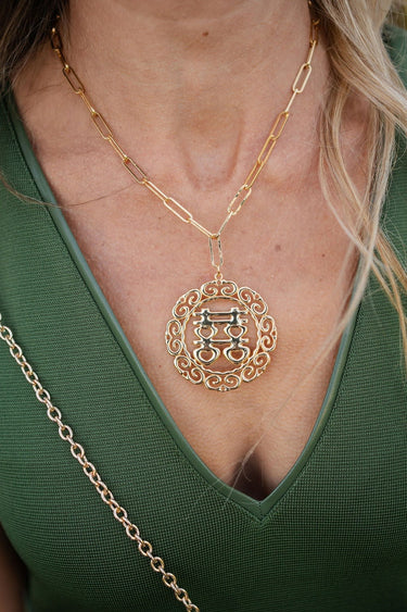 The Happy Charm Necklace - 18k Gold Plated - Lisi Lerch