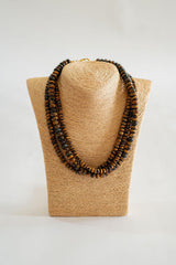Tiger Eye Beaded Necklace - Lisi Lerch