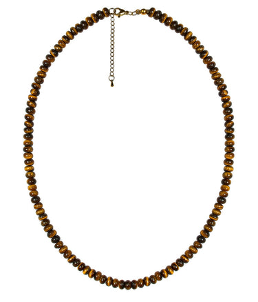 Tiger Eye Beaded Necklace - Lisi Lerch