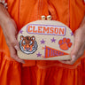 Tigers- Embroidered Clutch - Lisi Lerch