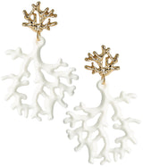 Tula - Coral Acrylic Earring - Lisi Lerch
