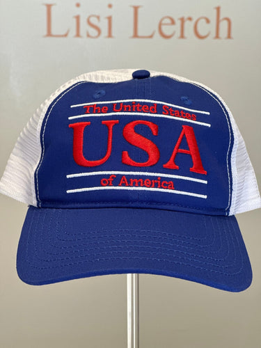 USA - The United States of America Trucker Hat - Baseball Hat - Lisi Lerch