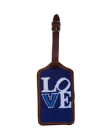 Villanova Lacrosse Needlepoint Luggage Tag - PREORDER - February 2026 - Lisi Lerch