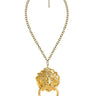 Vivi - Statement Doorknocker Statement Necklaces - 18k Plated Gold - Lisi Lerch