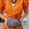 War Eagle- Embroidered Clutch - Lisi Lerch