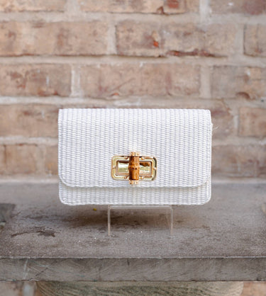 White Lilly Clutch - Belle of the Ball Collection - Lisi Lerch