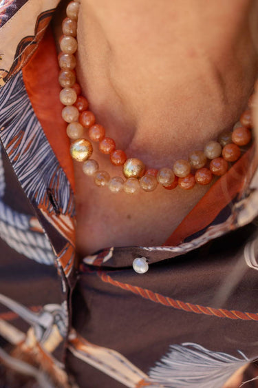 Winnie - Quartz Beaded Necklace - Lisi Lerch