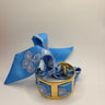 Wyatt Scarf Cuff -Blue Tassel- Sample Sale- Final Sale - Lisi Lerch