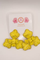 Yellow Flower Kaia Earrings-Sample Sale- Final Sale - Lisi Lerch